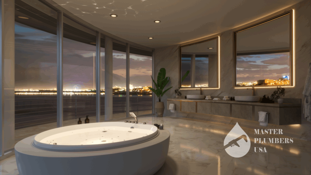 Plumbing in Rittenhouse - Luxury Bathroom
