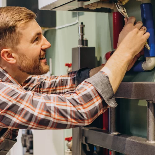 water heater replacement signs
